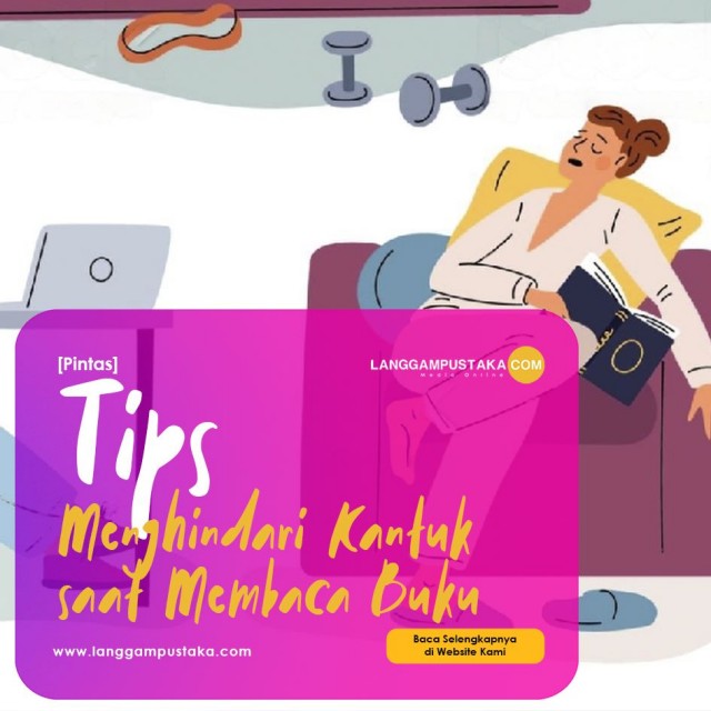 Tips Menghindari Kantuk saat Membaca Buku